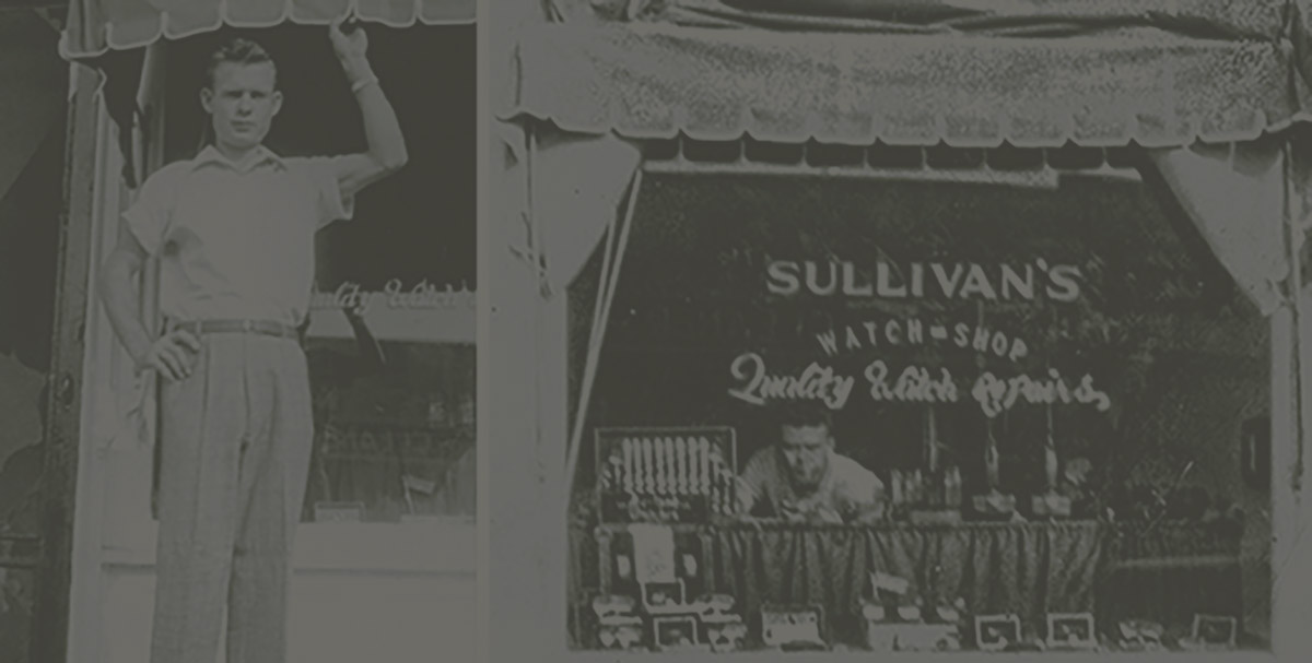 Sullivan's Watch Repair in 1955